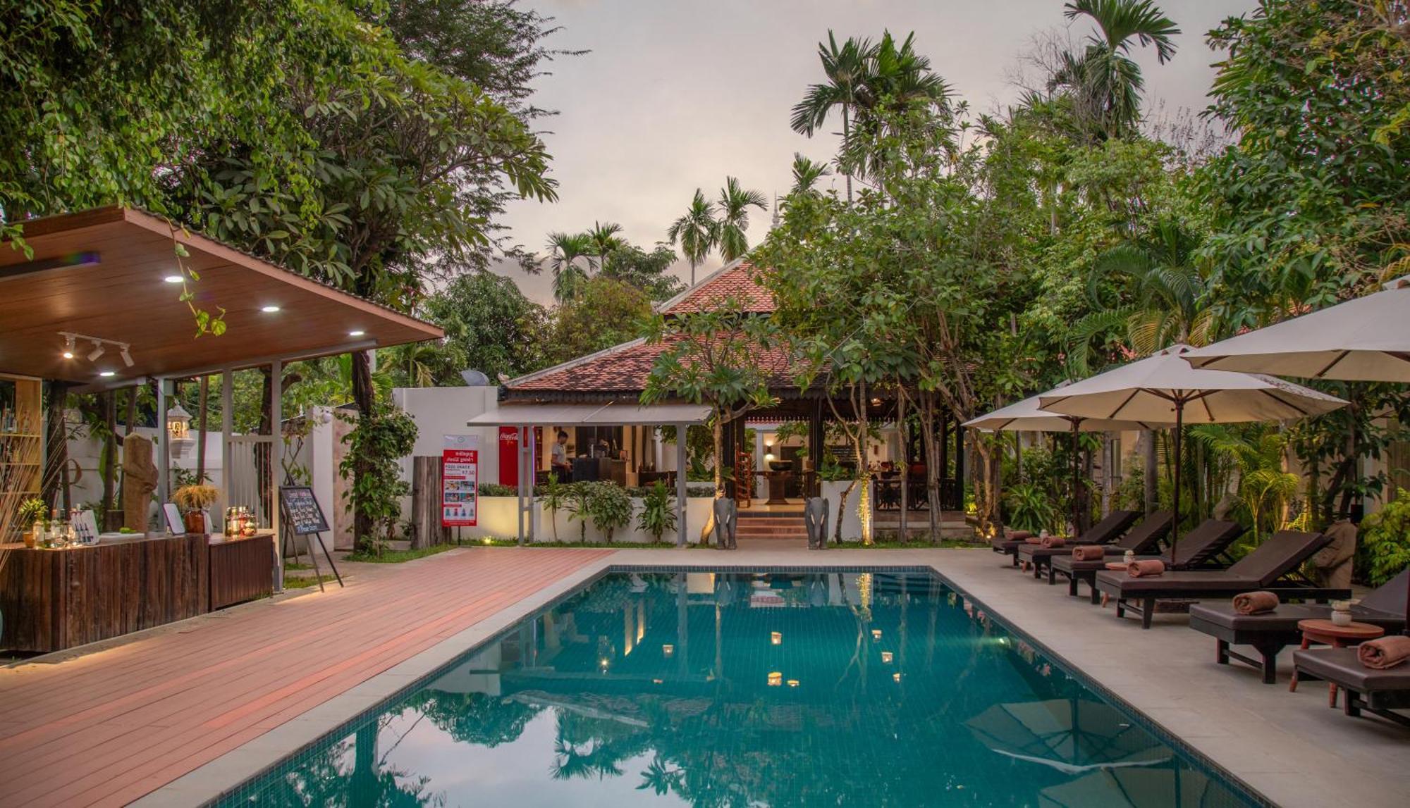 The Oasis Harbor Hotel Siem Reap Exterior photo